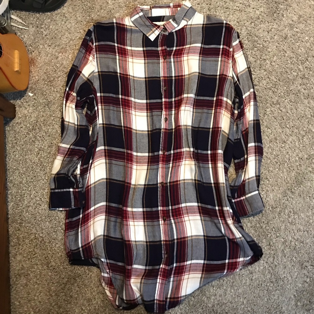 NWOT Women’s long flannel